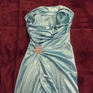 Beautiful Blue Silk Dress ❤️